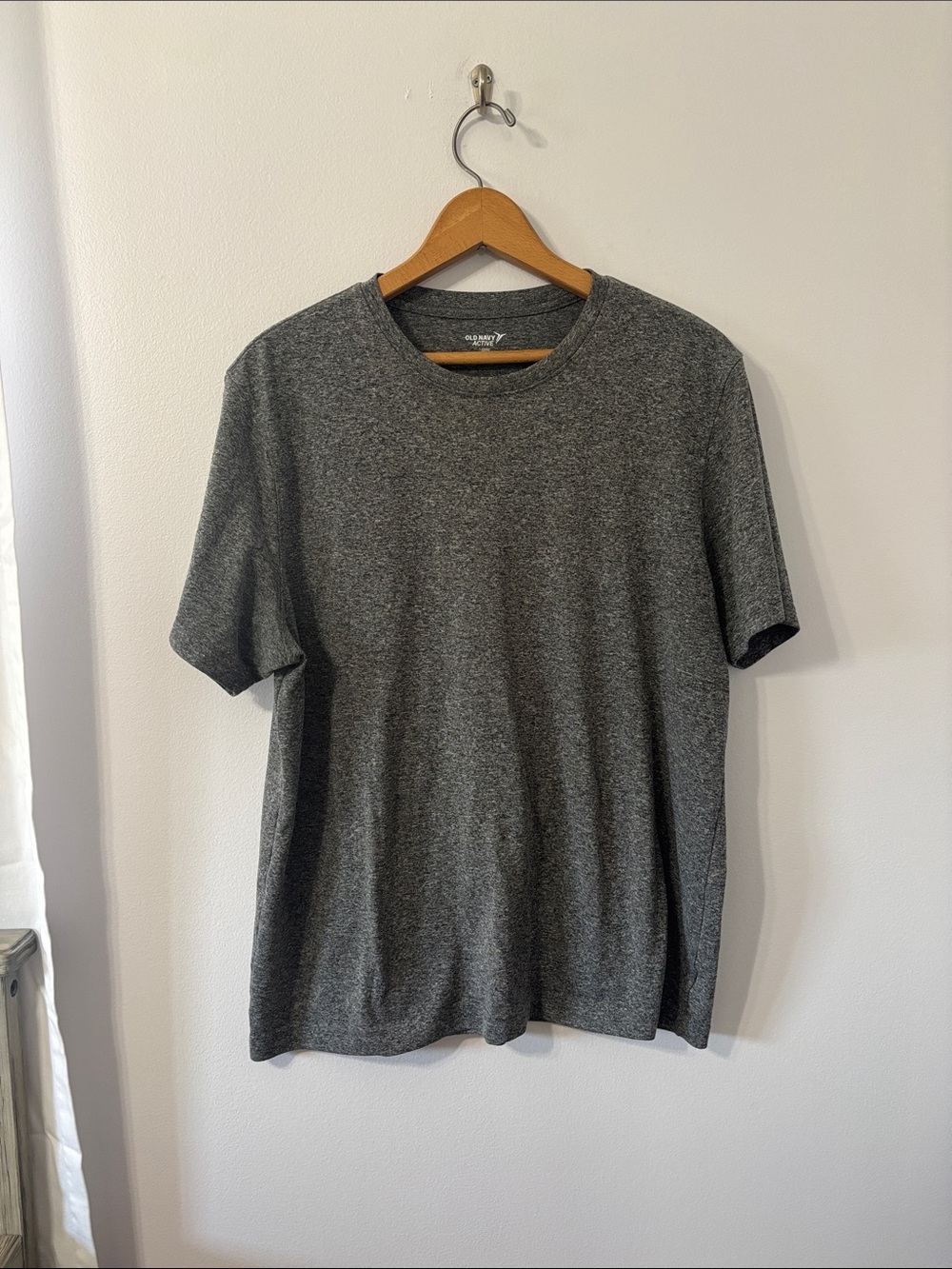 Old Navy Active Core Short Sleeve Crewneck Tee - Heather Gray